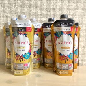 アジエンス しっとり保湿 シャンプー コンディショナー 詰替6本セット