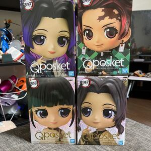 鬼滅の刃フィギュア、Qposket、胡蝶しのぶ、2カラー、栗花落カナヲ、セピアカラー、竈門炭治郎、スペシャルカラー