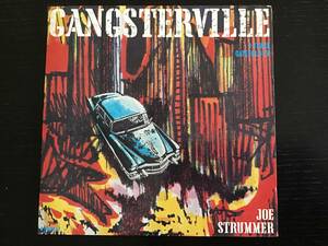 送料込み　限定盤　三曲入り　見開きスリーヴ　JOE STRUMMER. “ GANGSTERVILLE “