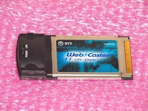 NTT Web Caster FT-STC-Oa/g Wi-Fi子機 PCカード接続