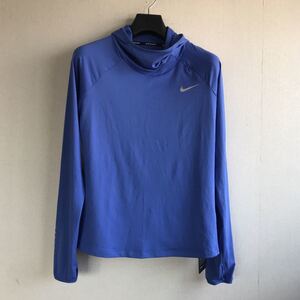 ナイキ ウィメンズ エレメントフーディー ブルーS M相当 定価8690円 685819