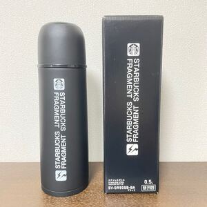 STARBUCKS スターバックス フラグメント ステンレスボトル 500ml タンブラー ブラック 黒