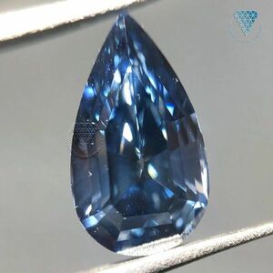 1.01 ct Fancy Dark Gray Blue Pear VS2 GIA 天然 ダイヤモンド ルース 商品 動画 DIAMOND EXCHANGE FEDERATION