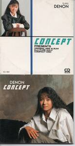 シングルCD　　CONCEPT　DENON　後藤久美子,TheTOYS、村井博,The Ritz