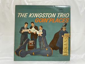 ★L116★ LP レコード THE KINGSTON TRIO キングストン・トリオ GOIN PLACES ゴーイン・プレス 見本盤 赤盤 白ラベル