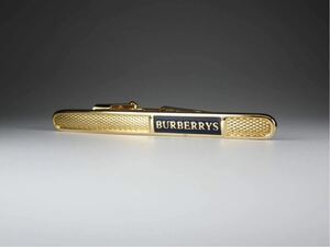 未使用　バーバリー　エナメル　ネクタイピン　タイピン　タイバー　BURBERRY