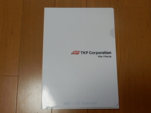 ●非売品・レア TKP Corporationクリアファイル-ティーケーピー/空間再生流通企業/貸会議室