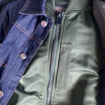 sacai / A.P.C / APC eimi denim jacket / S / カーキ / タグ付　ハンガー付_画像8