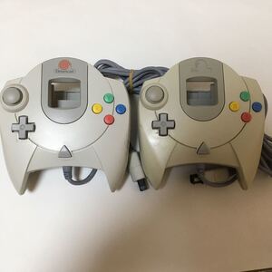 ドリームキャスト コントローラー Dreamcast セガ SEGA 動作未確認 ジャンク 2つセット ドリキャス