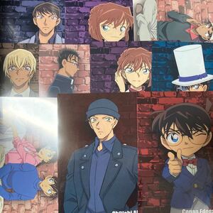 【名探偵コナン コナンプラザ特典 クリアファイル 全10種】工藤新一 毛利蘭 安室透 宮野志保 赤井秀一 諸伏景光 怪盗キッド