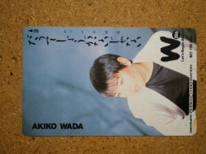 wadaa* Wada Akiko wa-na- Pioneer ... ginger not .. not unused 50 frequency telephone card 