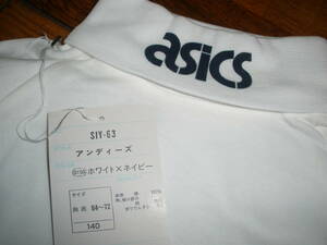  dead stock unused sack attaching Asics T-shirt 73*739 Vintage Showa Retro 