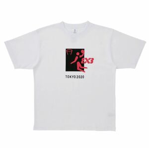 スポーツピクトグラム☆バスケットボール3×3TシャツL★東京オリンピック