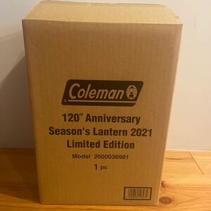 Coleman 120th アニバーサリー シーズンズランタン 120周年 コールマン 2021 新品未開封