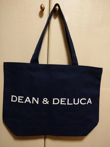正規店購入 DEAN&DELUCA チャリティー トートバッグ L ディーン&デルーカ ディーンアンドデルーカ ネイビー