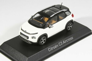 ノレブ 1/43 シトロエン C3 エアクロス 2017 NOREV Citroen C3 Aircross White with Black roof&Silver