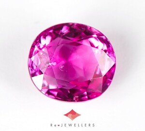  Bill ma production non heating pink sapphire 1.85ct loose 