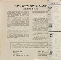 ♪試聴♪Monica Lewis / Sing It To The Marines_画像2