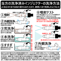 内部洗浄済 純正本物 インジェクター ダイハツ KFVE 23250-B2011 x3本 ミラ ムーヴ タント ハイゼット エッセ_画像2