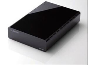 ELECOM ELD-JOTV040UBK 4TB ハードディスク新品未開封