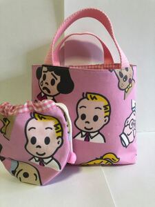 ハンドメイドミニトートバッグ