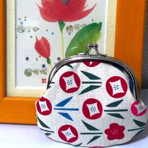 がま口 がま口ポーチ 小物入れ ハンドメイド 小銭入れ