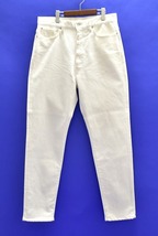 MISTERGENTLEMAN（ミスタージェントルマン）TAPERED WHITE DENIM PANTSテーパードホワイトデニムパンツ JEANSジーンズ 5ポケットMr.GENTL_画像1