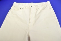 MISTERGENTLEMAN（ミスタージェントルマン）TAPERED WHITE DENIM PANTSテーパードホワイトデニムパンツ JEANSジーンズ 5ポケットMr.GENTL_画像3