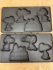 ブルーノ SNOOPY 人形焼きプレート 新品