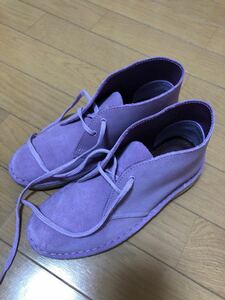 CLARKS ORIGINALS （クラークス オリジナルズ） 紫　パーブル　22cm