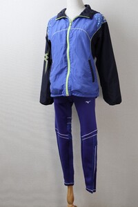ミズノ トレーニングウェアウエア 上下セット ウィンドブレーカー タイツ レギンス パンツ ジャケット ジャージ
