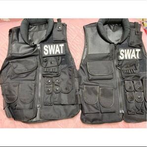 SWAT フィッシングベスト タクティカルベスト 特殊部隊 コスプレ ハロウィン