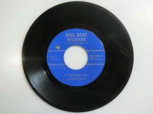 USシングル　7inch　★BLUES/SOUL/R&B★　Calvin Leavy - It Hurts Me Too / I've Got Troubles　ドリルホール・軽いソリ有り