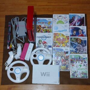 Wii本体(マリオ限定品)