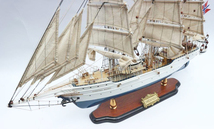 新品特価 　美しい帆船・クリスチャンラデイック 75cmL 精密級完成品_画像3
