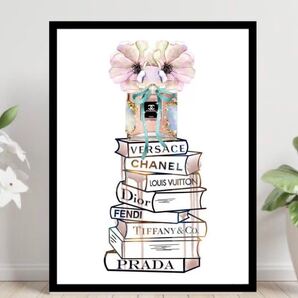 インテリア アートポスター A4フレーム付き