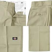 新品未使用 ディッキーズ USモデル ダブルニー ワークパンツ カーキ(ベージュ) Dickies 85283 KH W32×L32 ルーズフィット チノパン_画像7