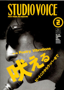  Studio voice STUDIO VOICE Vol.230 Sano Motoharu 1995 год 2 месяц номер 