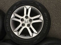 □HONDA純正 アルミホイール付きラジアルタイヤ 205/60R16 PCD114.3 5穴 2012年□_画像2