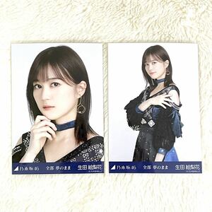 乃木坂46 【全部 夢のまま】生田絵梨花　ヨリチュウ　公式グッズ 生写真　2枚 セミコンプ　2021年9月ランダム生写真