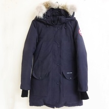  CANADA GOOSE カナダグース トリリウムパーカー 6660L ネイビー Sサイズ TRILLIUM PARKA ダウンジャケット コート レディース_画像1