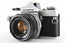 OLYMPUS M-1 オリンパス フィルムカメラ MF一眼レフ M-SYSTEM F.ZUIKO AUTO-S 50mm f1.8 単焦点レンズ_画像2