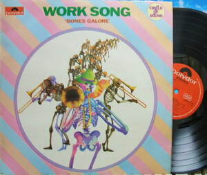 ３枚で送料無料【英Polydor】Bones Galore/Work Song (Alan Parker, etc)