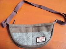 ☆定外可！美品！HarrisTweedのショルダーバッグ！_画像1