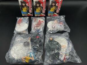 = Bandai = figure Meister Suzumiya Haruhi no Yuutsu length . have ./ morning ratio ..../ Tsuruya san etc. 5 point set sale @ beautiful young lady figure 