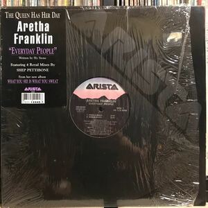 Aretha Franklin / Everyday People USオリジナル盤 シュリンク ステッカー残