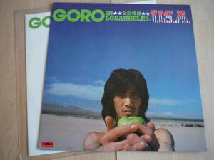  Noguchi Goro | north times . line GORO IN LOSANGELES,U.S.A. LP record [ Showa era. name record ]