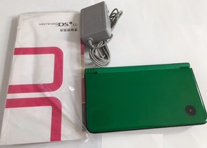 【動作確認済】 ニンテンドーDSi LL グリーン 任天堂 充電器 取扱説明書 NINTENDO