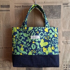 ハンドメイド ミニバッグ トートバッグ ランチバッグ サブバッグ