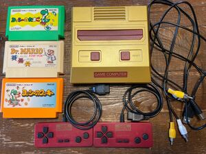 ファミコン 互換品、ソフト3本セット Nintendo ニンテンドー ファミコン本体 ソフト マリオ ヨッシー